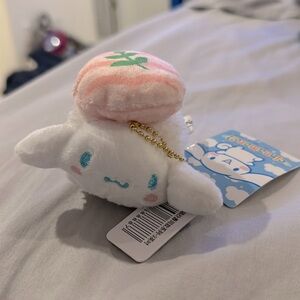 Cinnamoroll Sanrio licensed bag charm, key chain, shrimp sushi